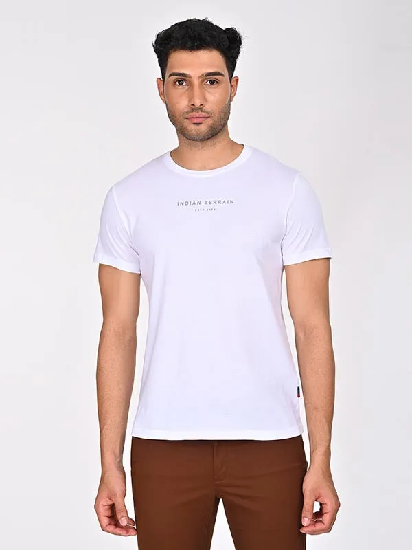 Men Graphic Crew Neck T-Shirt