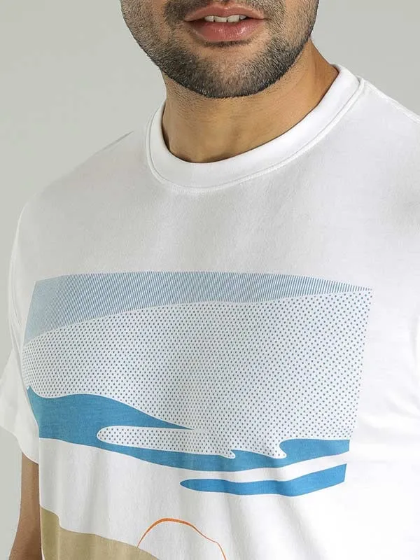 Men Graphic Crew Neck T-Shirt
