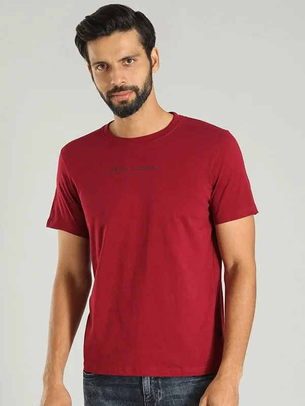Men Graphic Crew Neck T-Shirt
