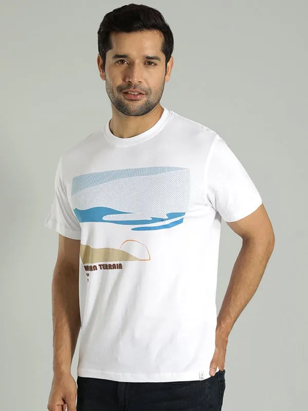 Men Graphic Crew Neck T-Shirt