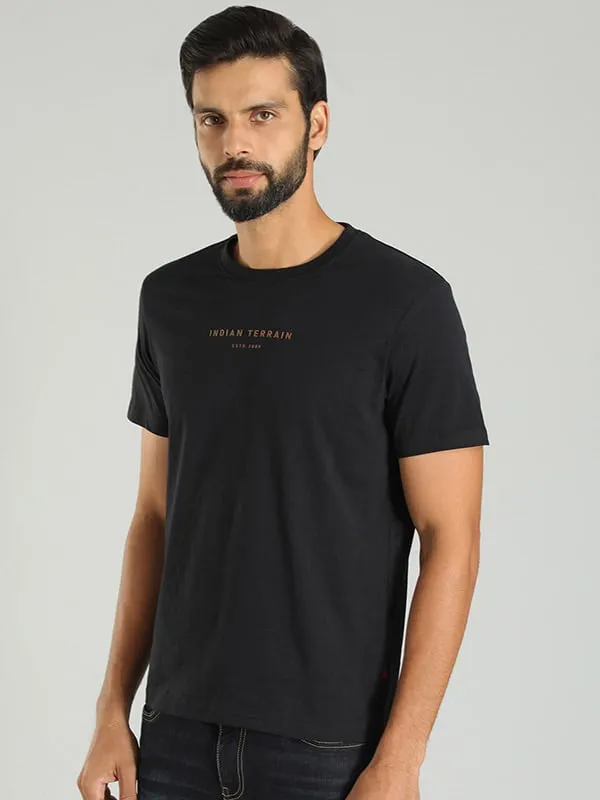 Men Graphic Crew Neck T-Shirt