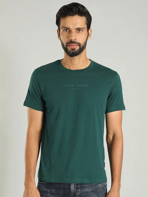 Men Graphic Crew Neck T-Shirt