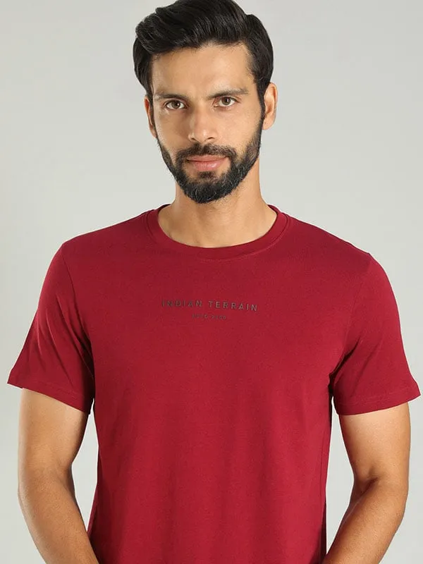 Men Graphic Crew Neck T-Shirt