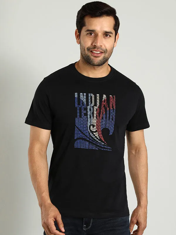 Men Graphic Crew Neck T-Shirt