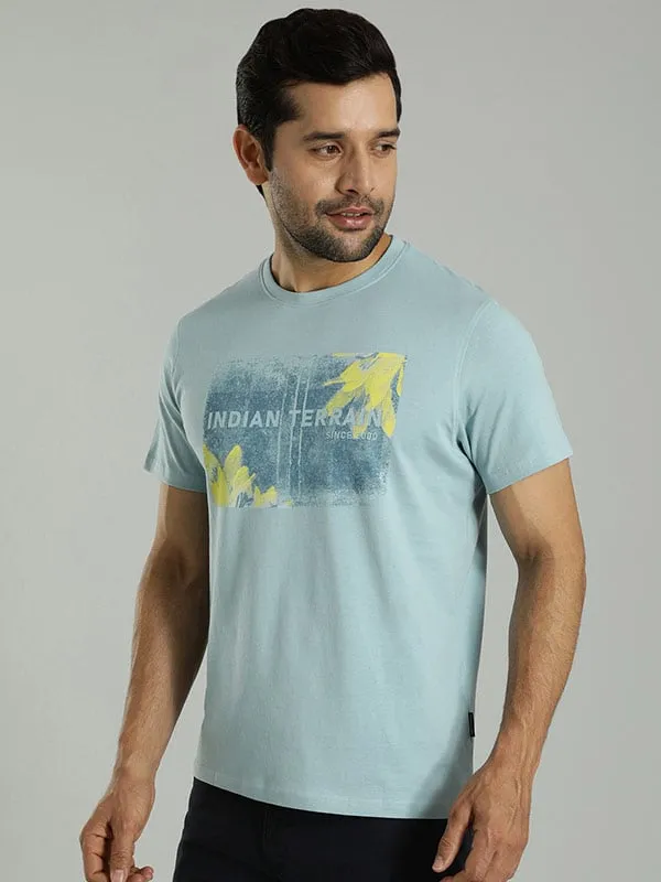 Men Graphic Crew Neck T-Shirt