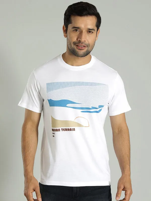 Men Graphic Crew Neck T-Shirt