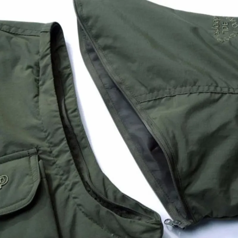 Men's Autumn Hooded Waterproof Windbreaker
