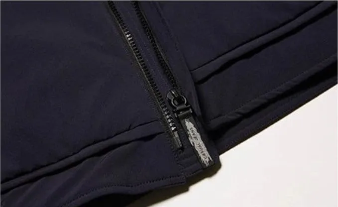 Men's Autumn Padded Short Jacket With Hood