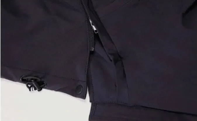 Men's Autumn Padded Short Jacket With Hood