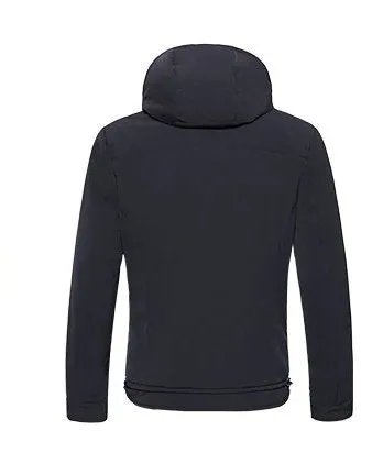 Men's Autumn Padded Short Jacket With Hood