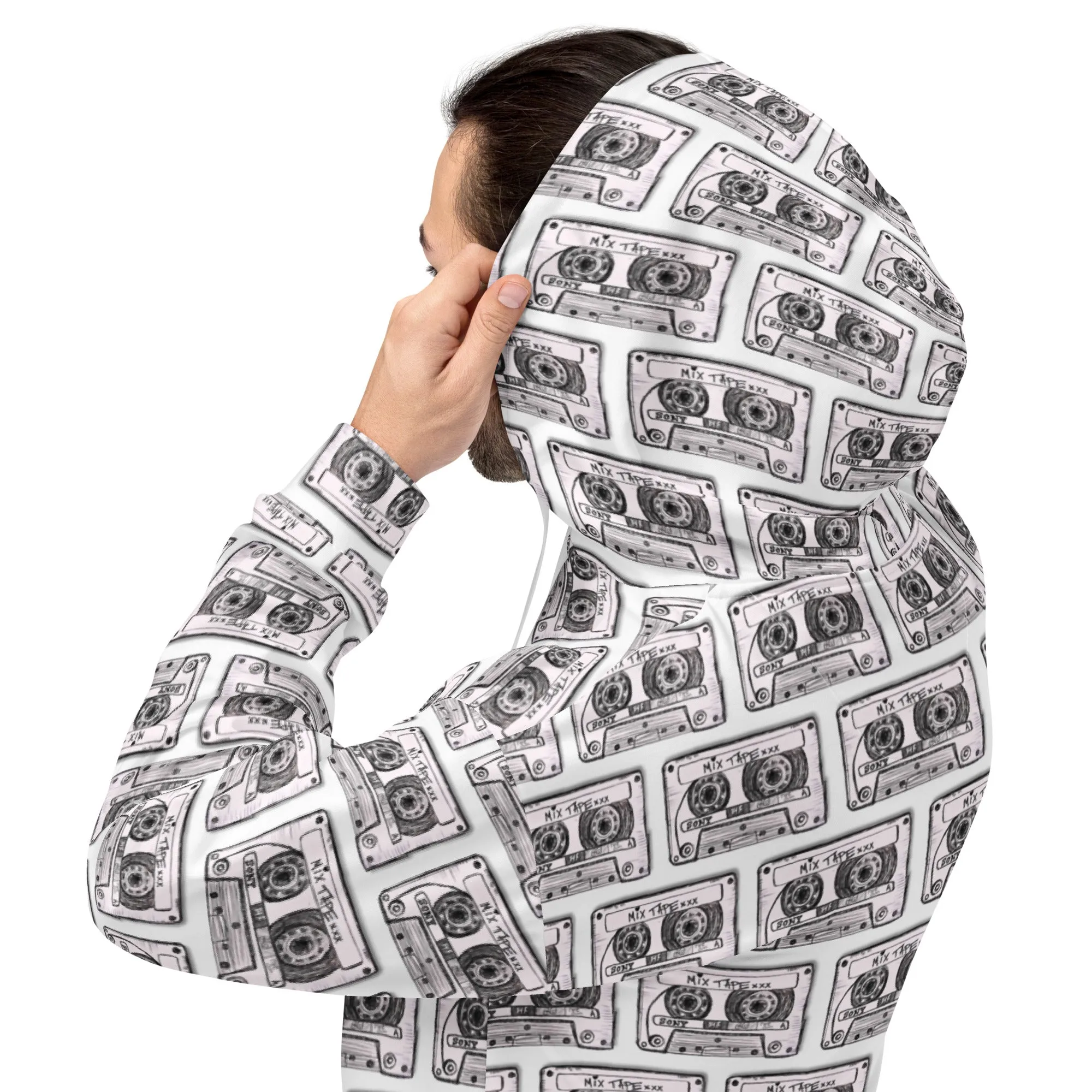 Mixtape All-Over Print Unisex Hoody
