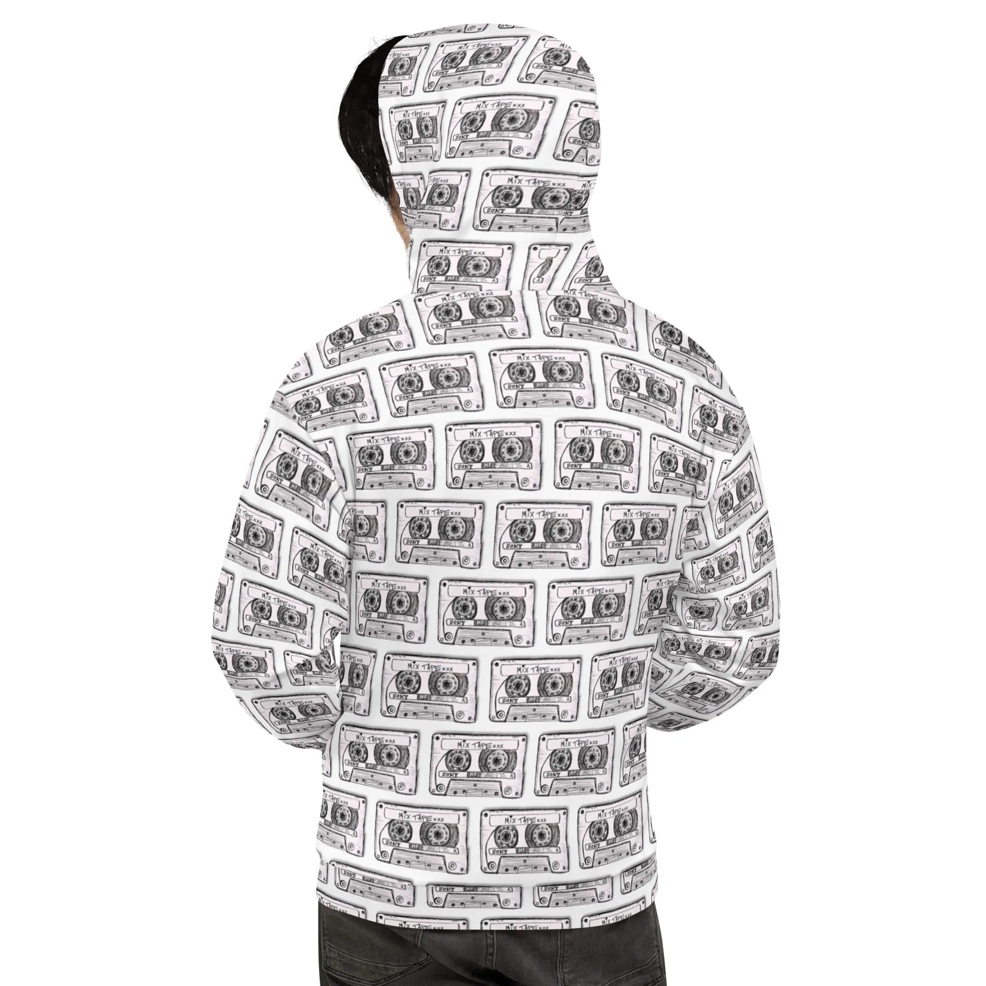 Mixtape All-Over Print Unisex Hoody