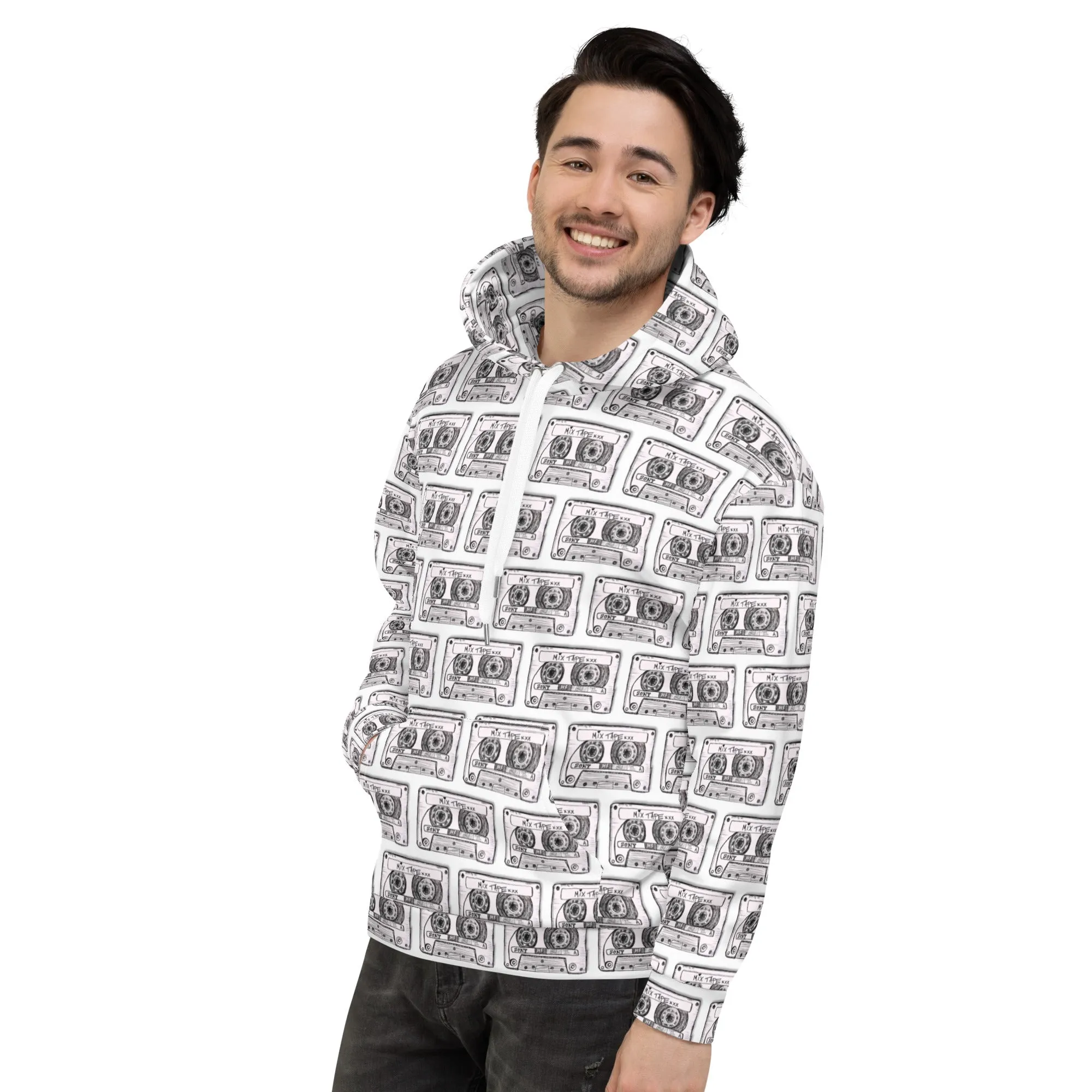 Mixtape All-Over Print Unisex Hoody