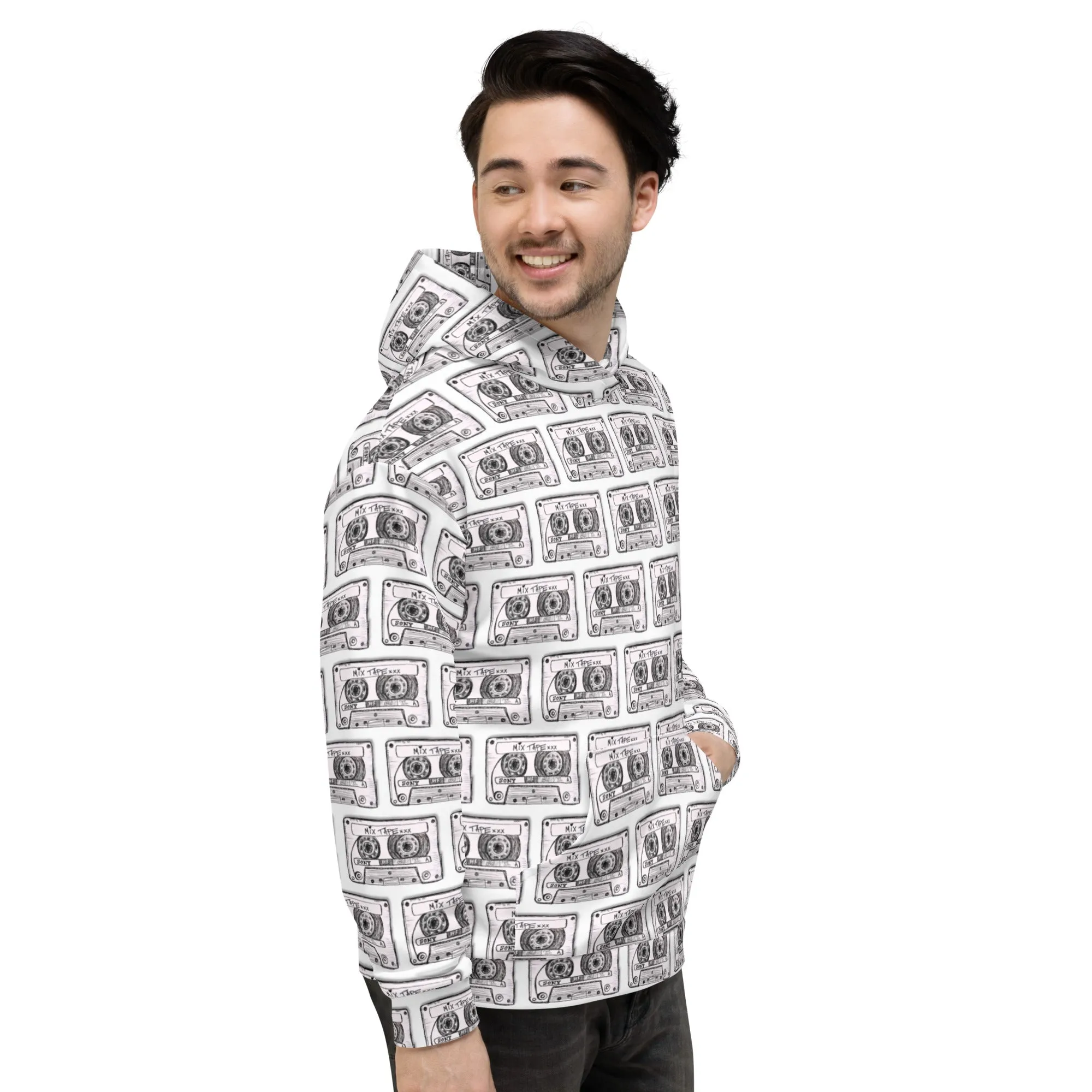 Mixtape All-Over Print Unisex Hoody
