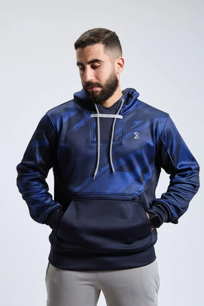 Navy Blue Pro Tech Hoodie