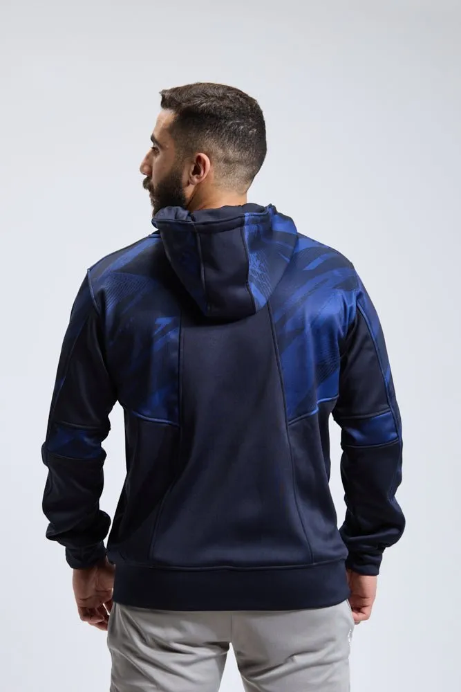 Navy Blue Pro Tech Hoodie