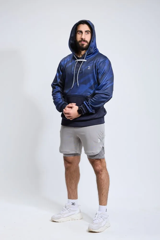 Navy Blue Pro Tech Hoodie