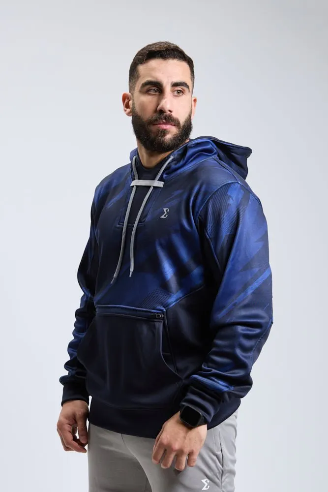 Navy Blue Pro Tech Hoodie