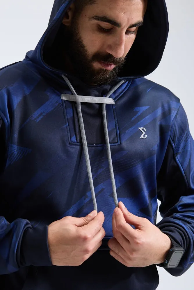 Navy Blue Pro Tech Hoodie