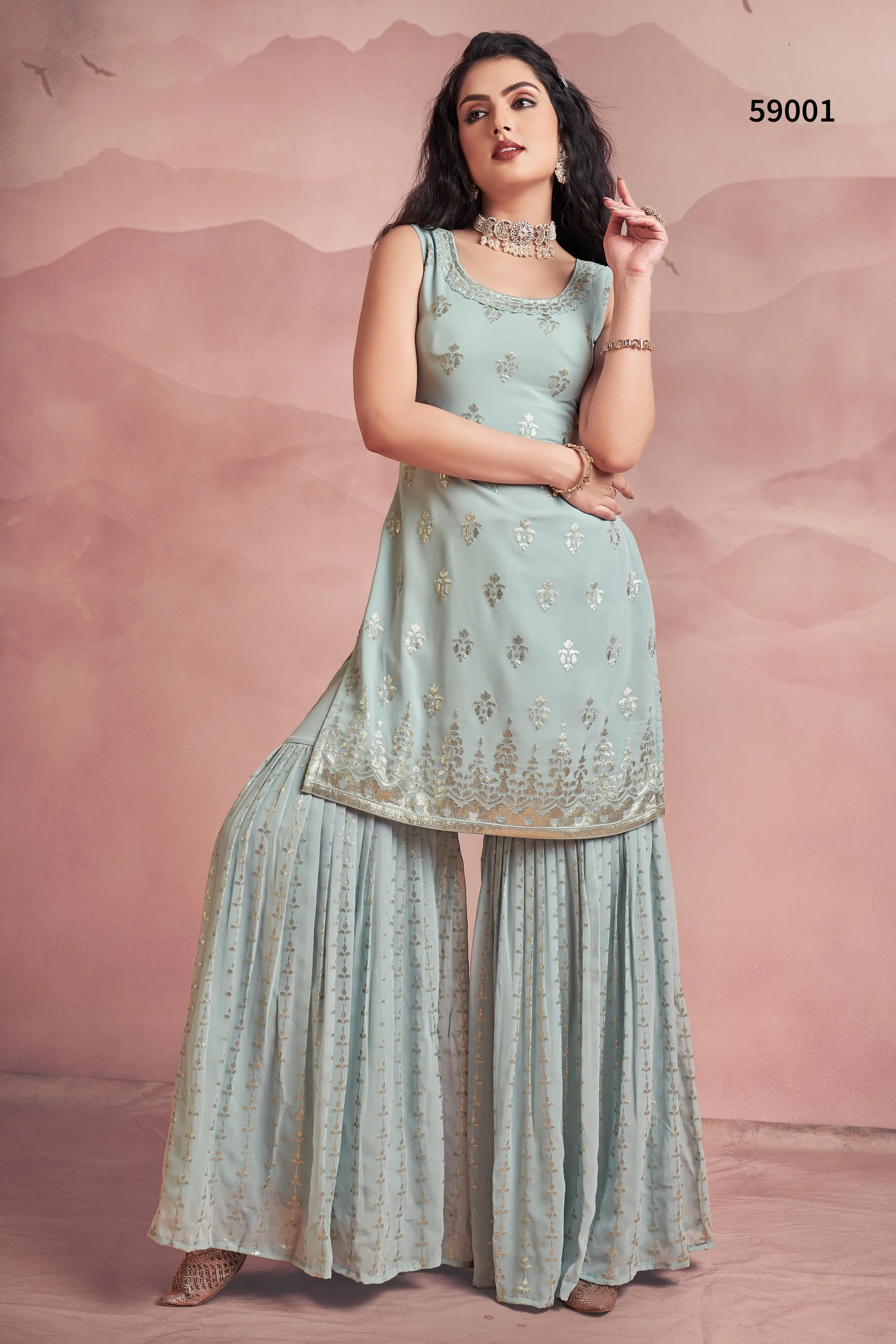 Noorani Vol 7 Designer Occasion Wear Suit D.No 59001