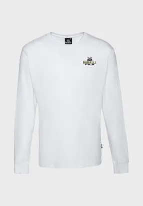 Oldskull Basic Kanji Longsleeve T-Shirt White
