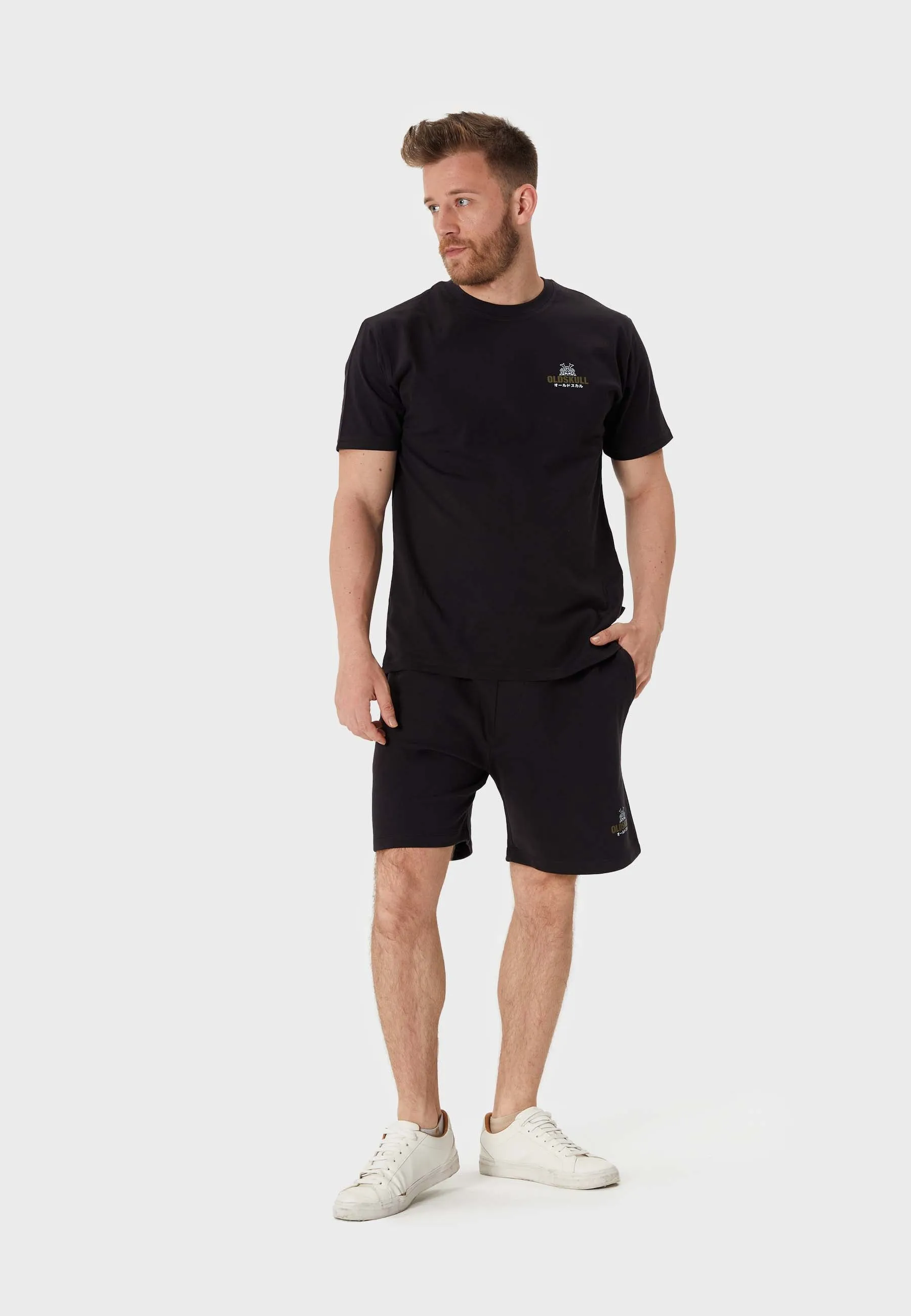 Oldskull Basic Kanji T-Shirt Black
