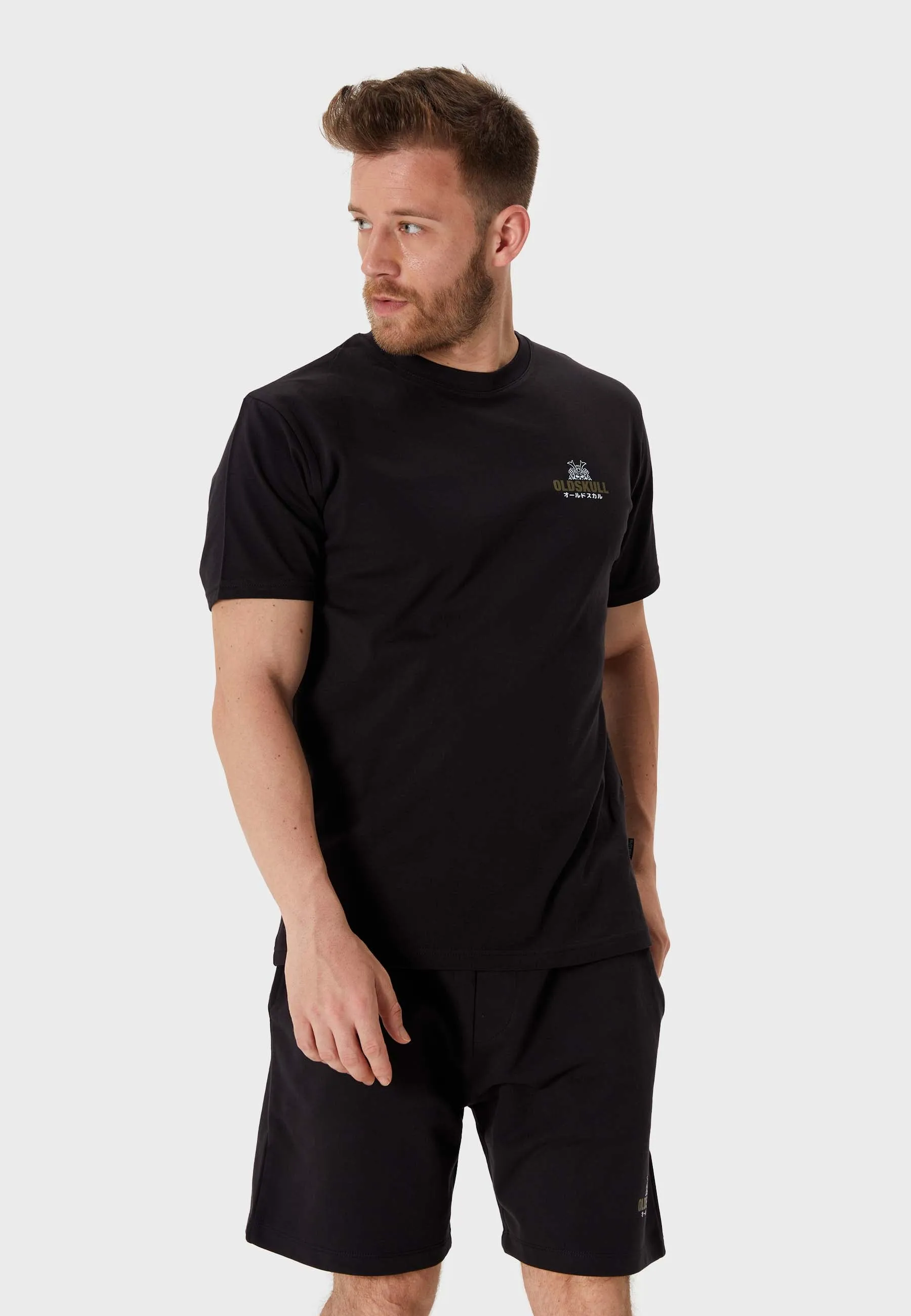 Oldskull Basic Kanji T-Shirt Black