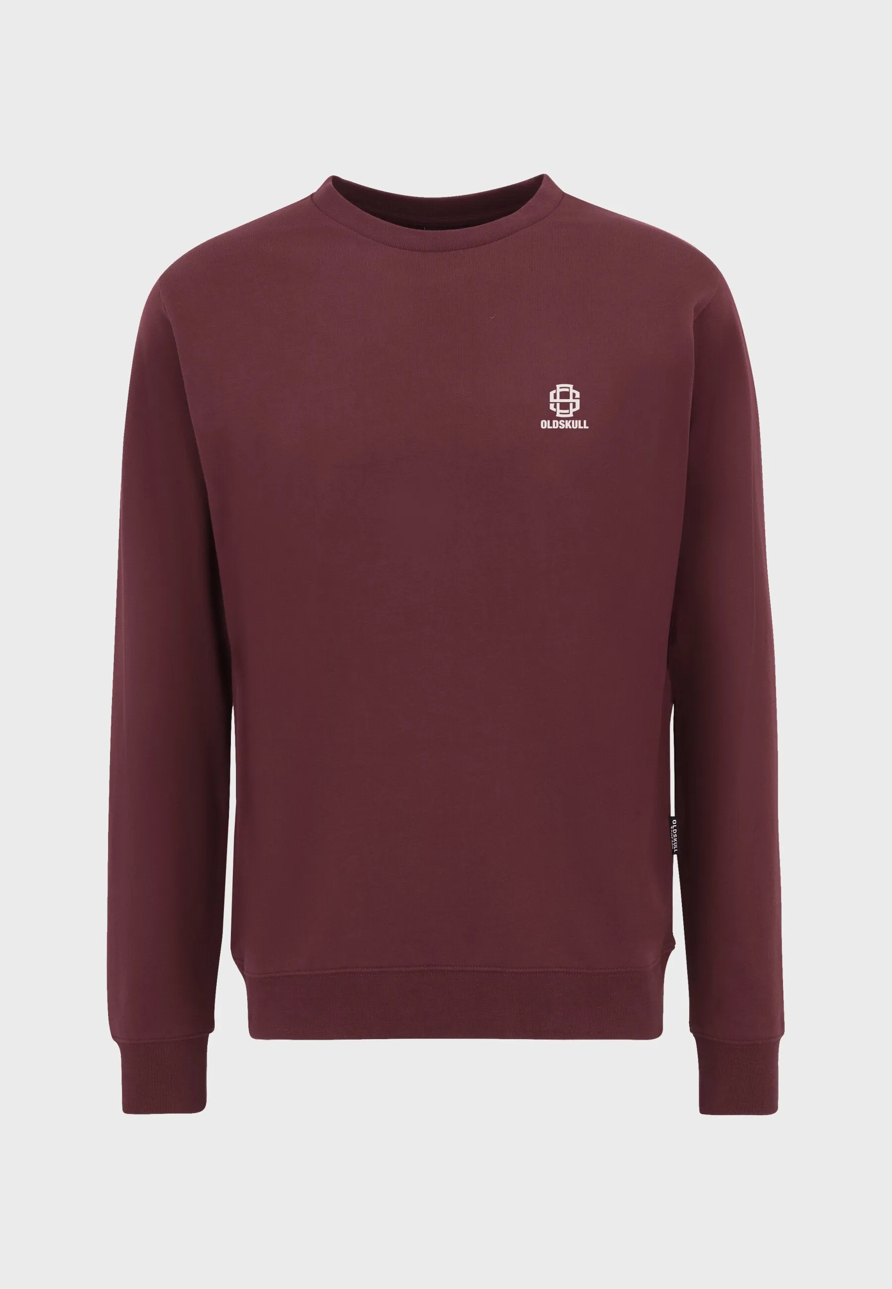 Oldskull Iconic Logo Sweatshirt Burgundy
