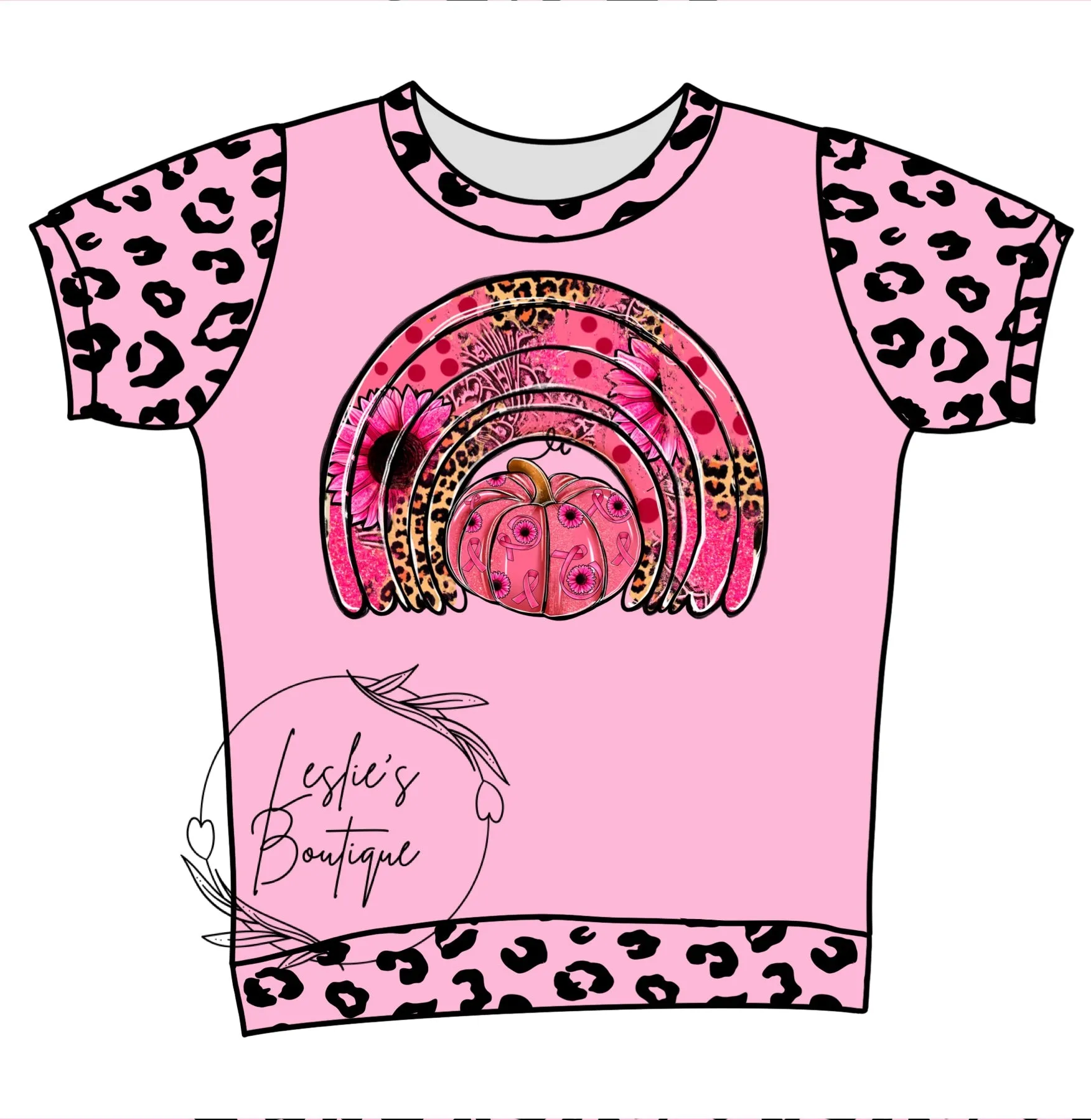Pink rainbow shirts