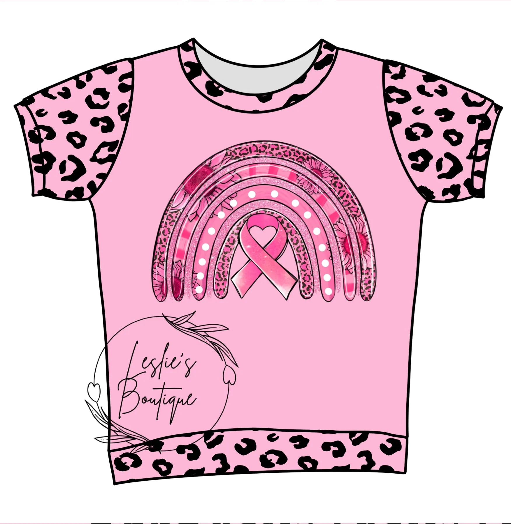 Pink rainbow shirts