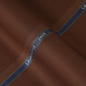 Plain Tawny Brown, Poly Viscose, Zhob Winter Shalwar Kameez Fabric