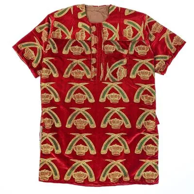 Red Traditional Nigerian Isiagu