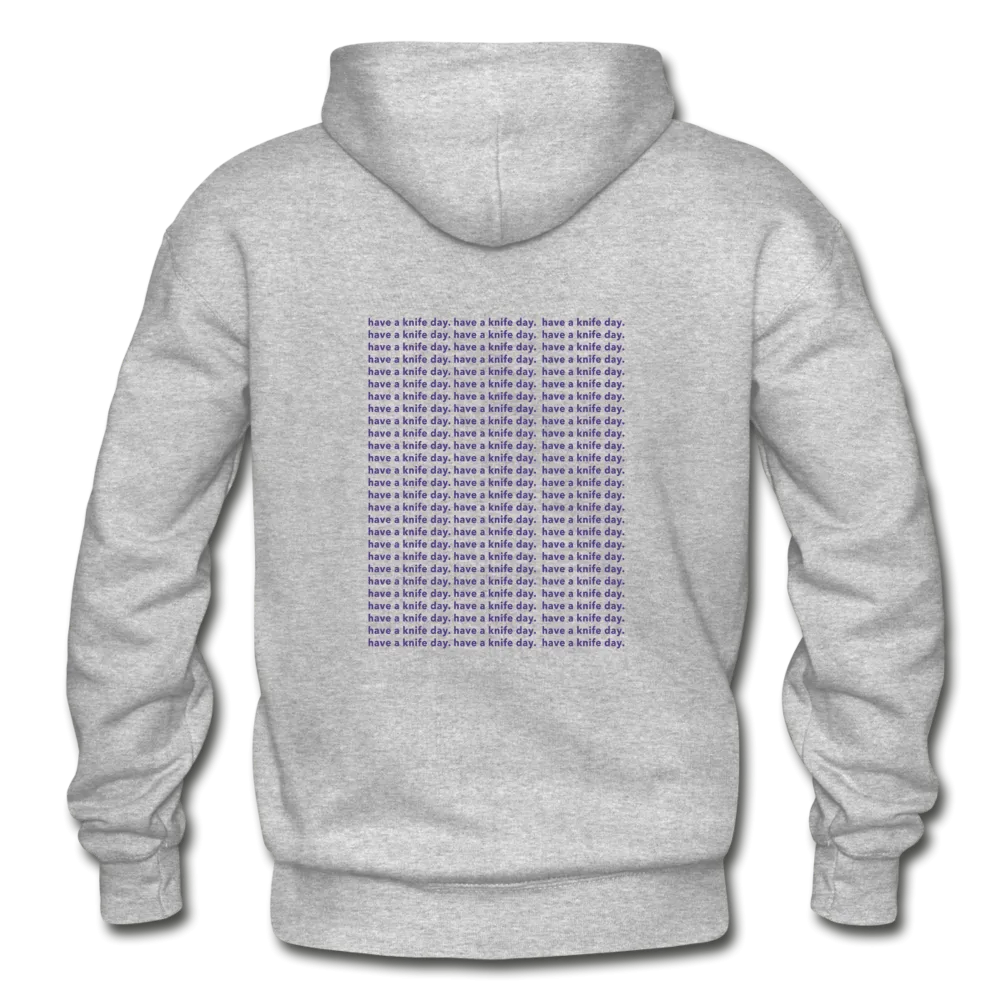 Spoon's Spoon Hoodie w/ Have a Knife on Back