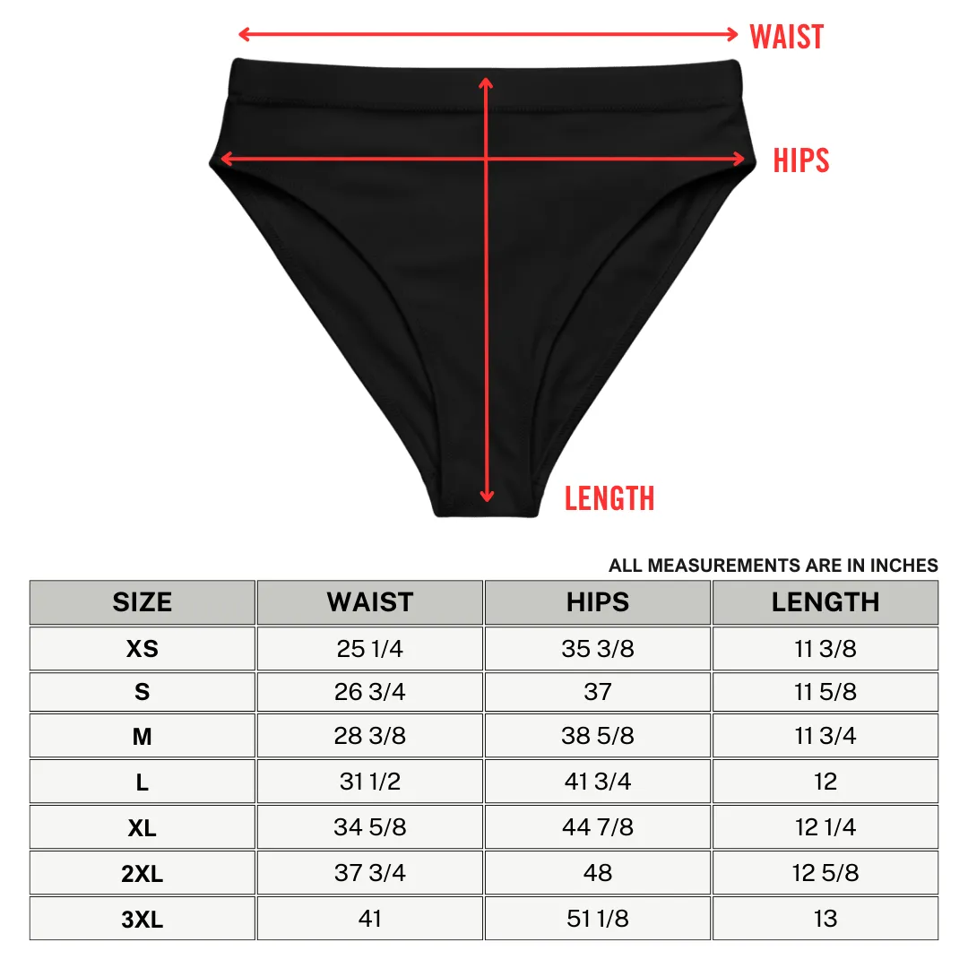 Summon Spirits High-Waisted Sport Bikini Bottoms