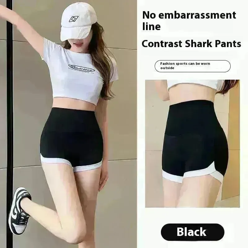Three-point Shark Pants Women's Hip Lifting Sports Shorts
