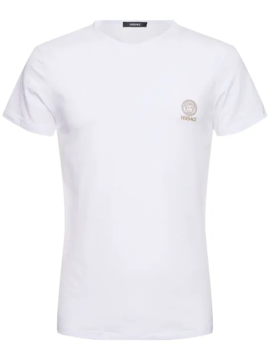 Versace   Pack of 2 Topeka stretch jersey t-shirts 