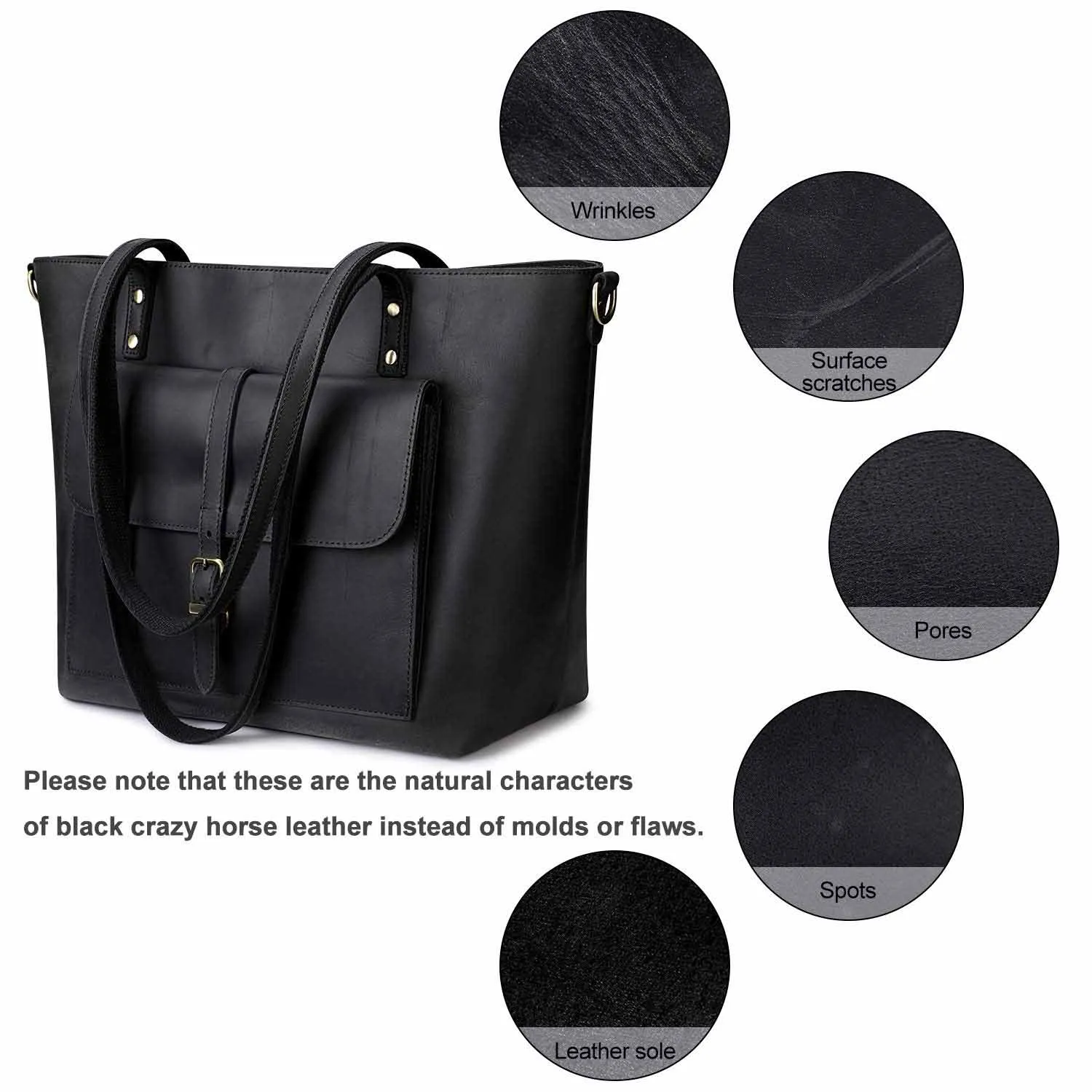 Women Vintage Satchel Tote Bag